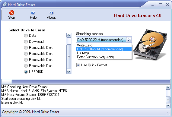 hard drive eraser software free download