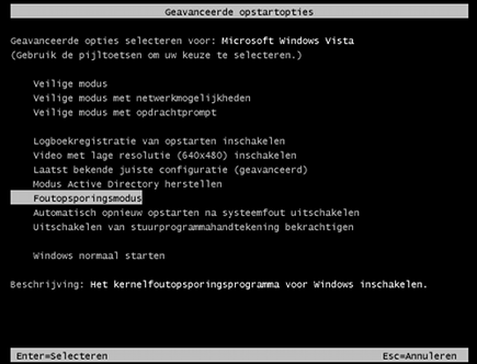 Windows Vista Opstartherstel Werkt Niet